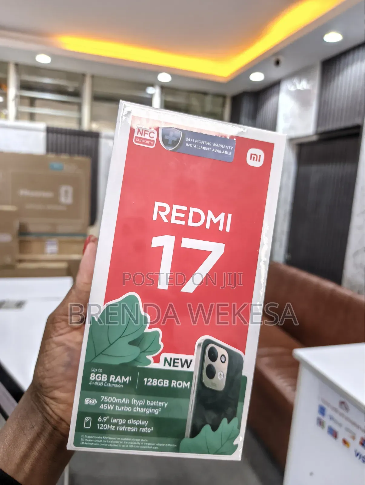 New Xiaomi Redmi 17 128 GB Blue