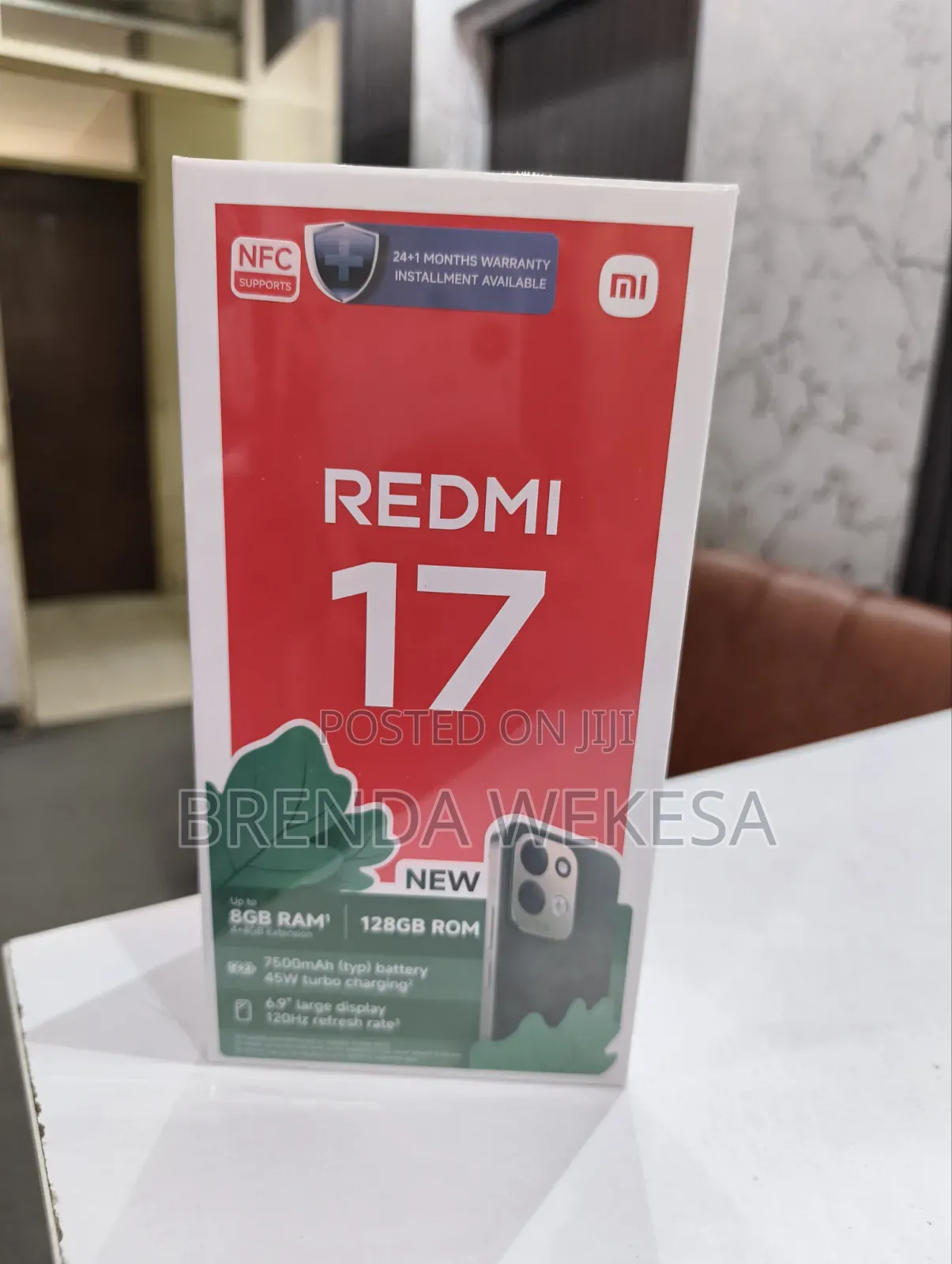 New Xiaomi Redmi 17 128 GB Blue