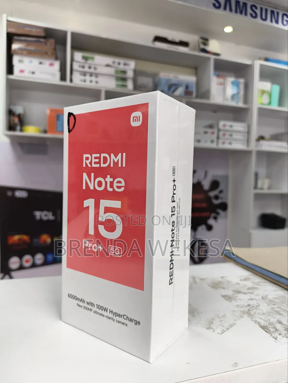 New Xiaomi Redmi Note 15 Pro+ 256 GB Black
