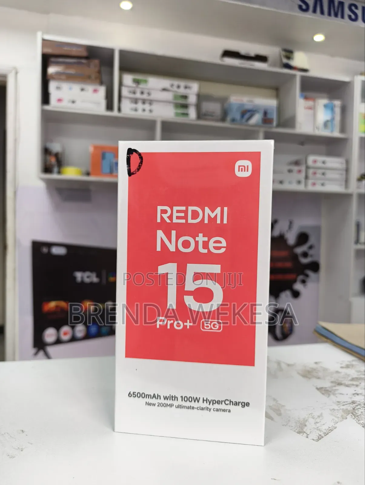New Xiaomi Redmi Note 15 Pro+ 256 GB Black