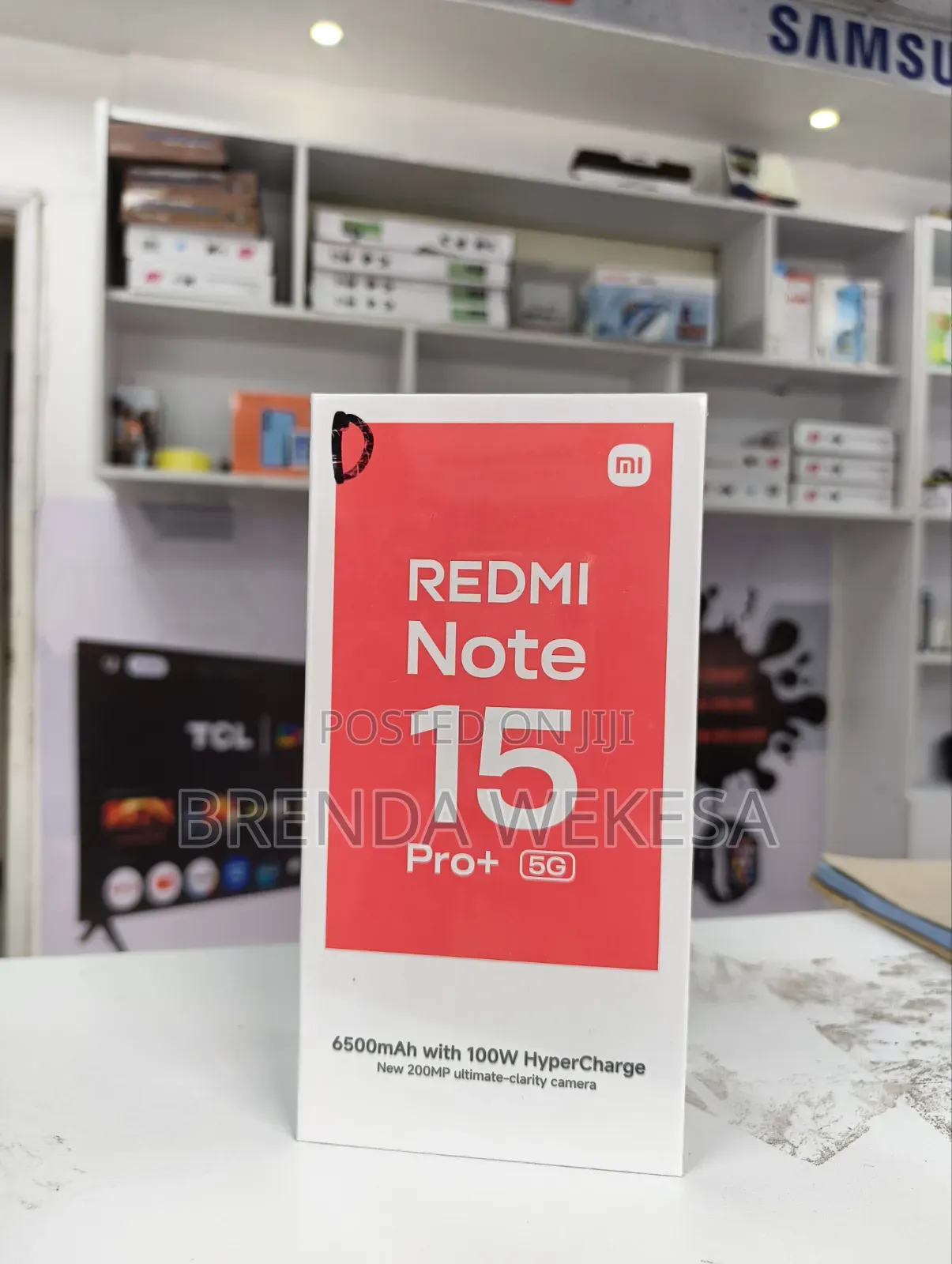 New Xiaomi Redmi Note 15 Pro+ 256 GB Black