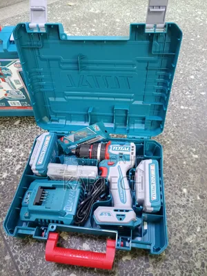 TOTAL TIDLI20558 20V Brushless Cordless Impact Drill -2 Batteries