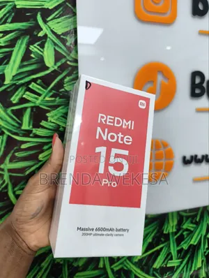 New Xiaomi Redmi Note 15 Pro 512 GB Black