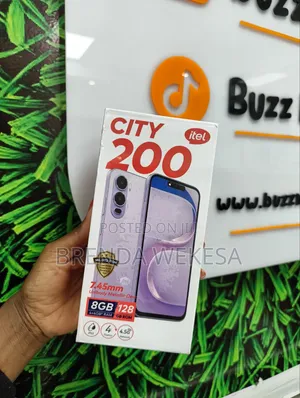 New Itel City 200 128 GB Purple