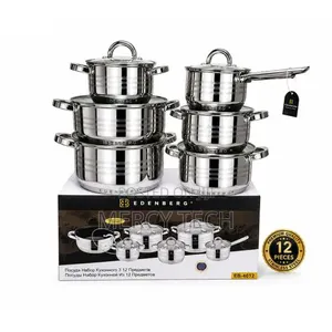 Edenburg Stainless Steel Cookware Set
(Eb-4041)