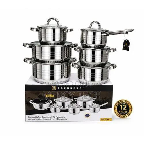 Edenburg Stainless Steel Cookware Set
(Eb-4041)