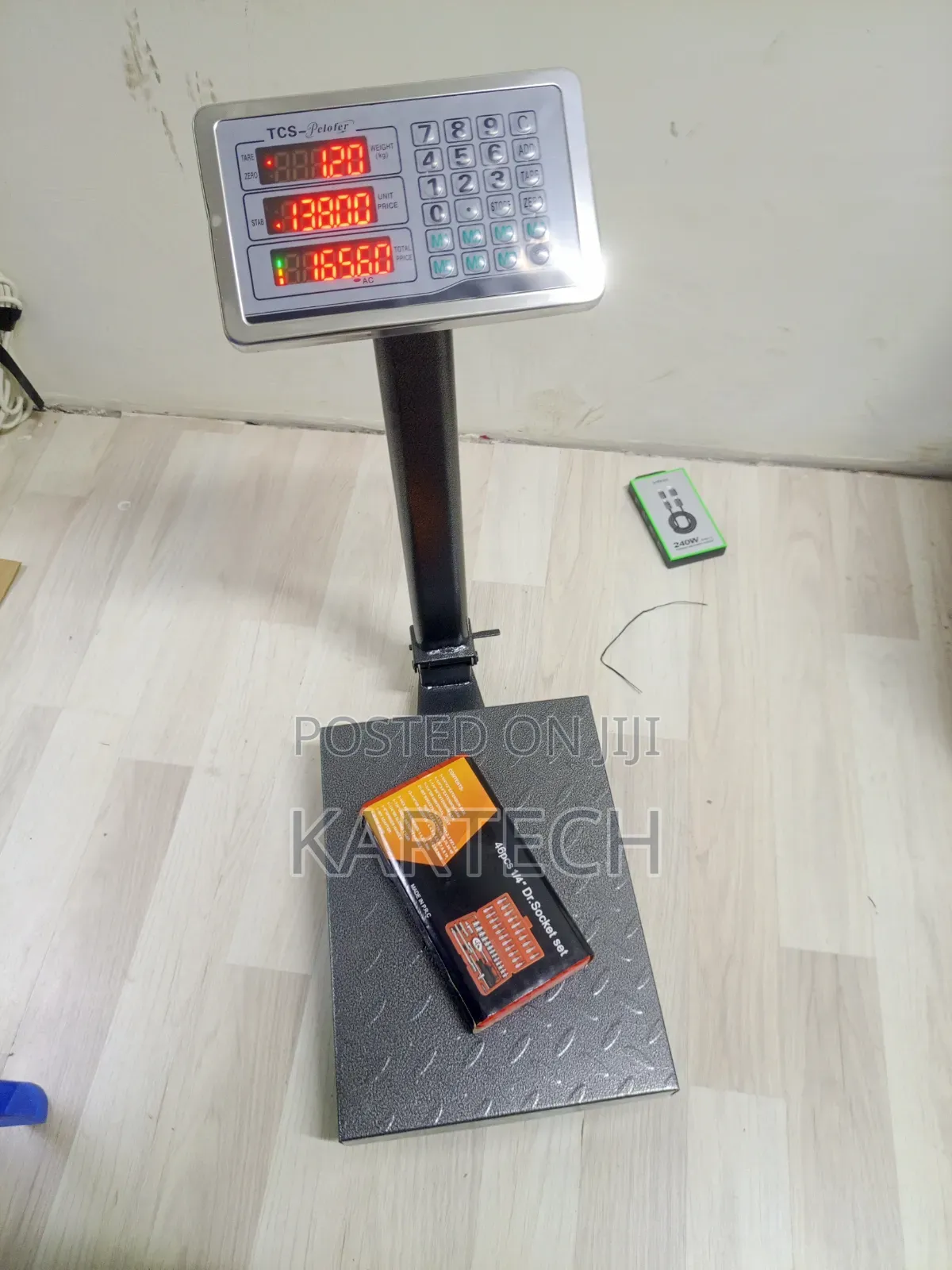 TCS 150KG Electronic Digital Weighing Scale With Pricing Function