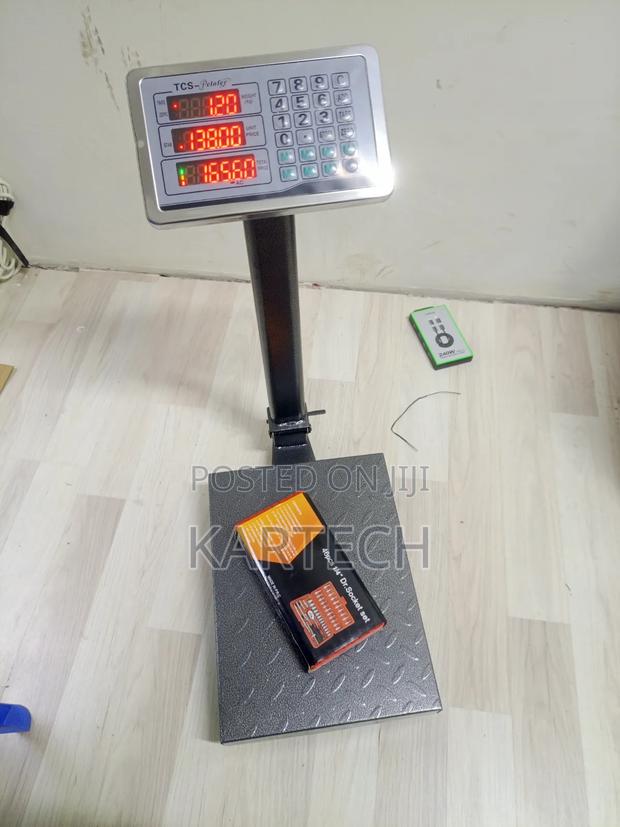 TCS 150KG Electronic Digital Weighing Scale With Pricing Function
