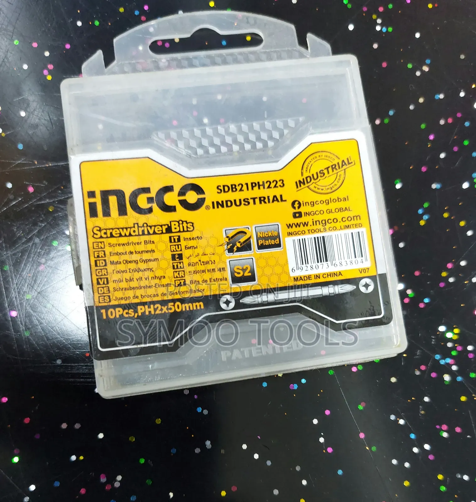 Ingco 50mm Double-Ended Screwdriver Bits