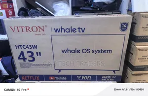 Vitron 43" Whale OS TV – Full HD Smart TV