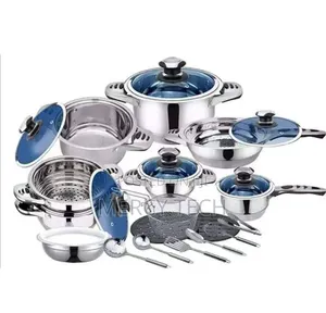 Marwa Germany 72pc Cookware Set (Stainless Steel)
