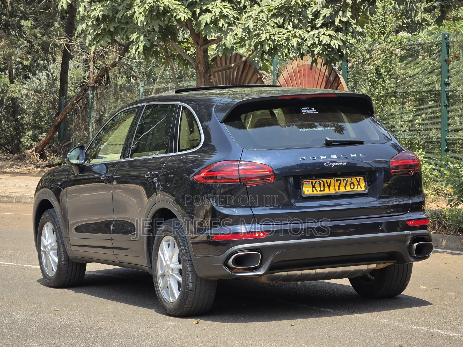 Porsche Cayenne 2015 Blue