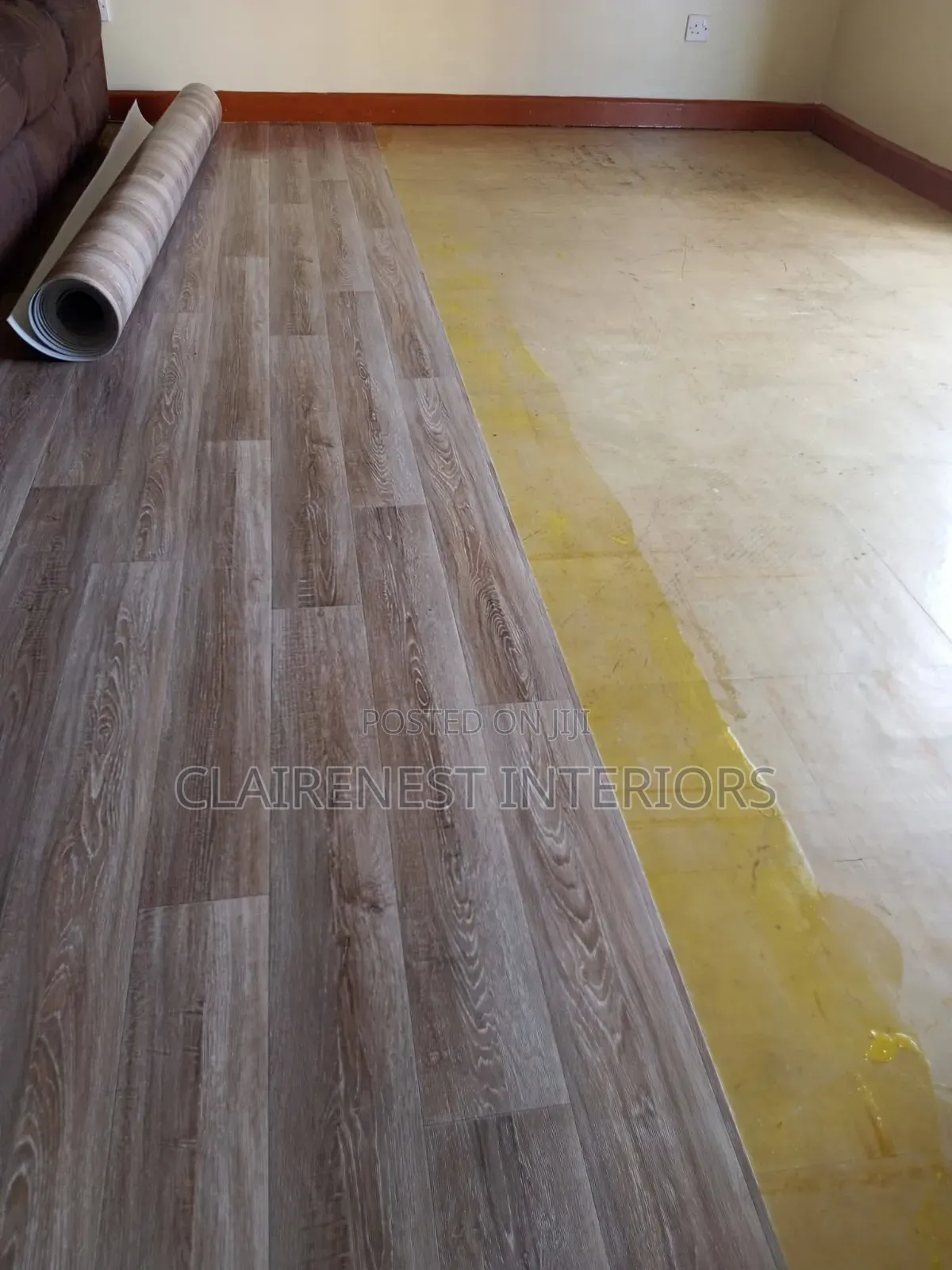 Beautiful Wooden Flooring Luxury Vinyl Tile
