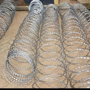 10metersElectric Fence Silver Razors Wire