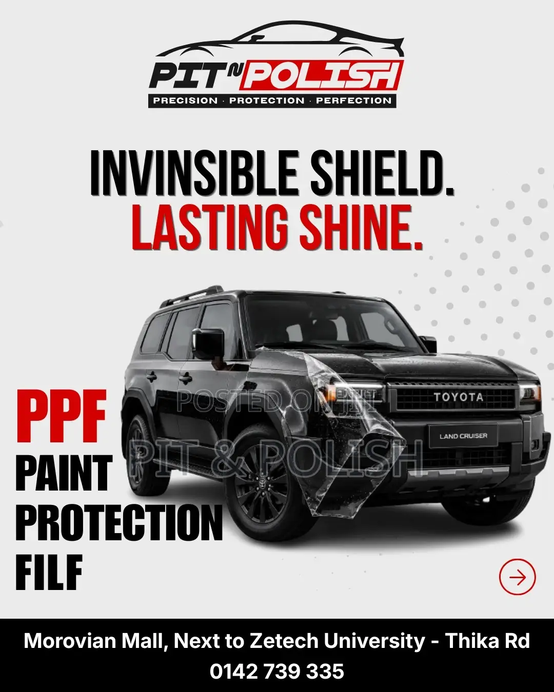 Paint Protection Film (PPF) Installation