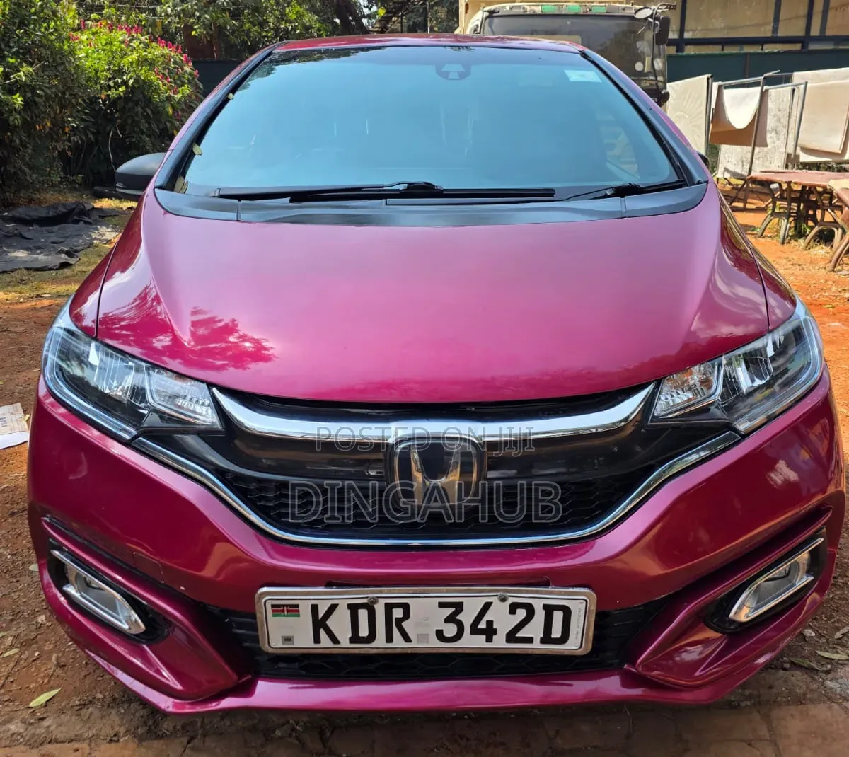 Honda Fit 2017 Red