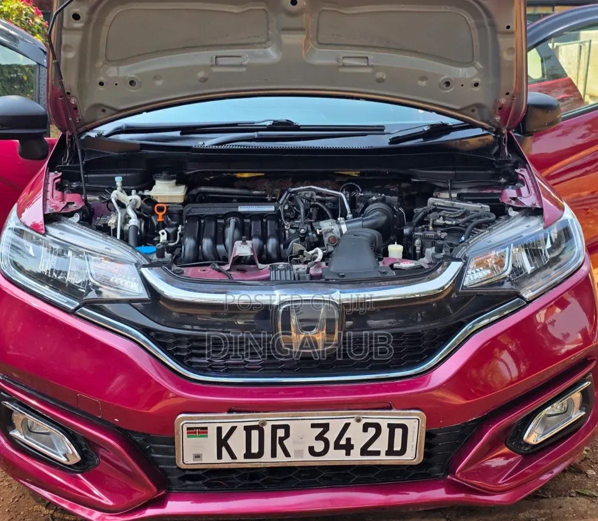 Honda Fit 2017 Red