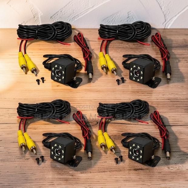 Clear Vision Wide-Angle Back Up 8 LEDs Car Rear Reverse Cameras