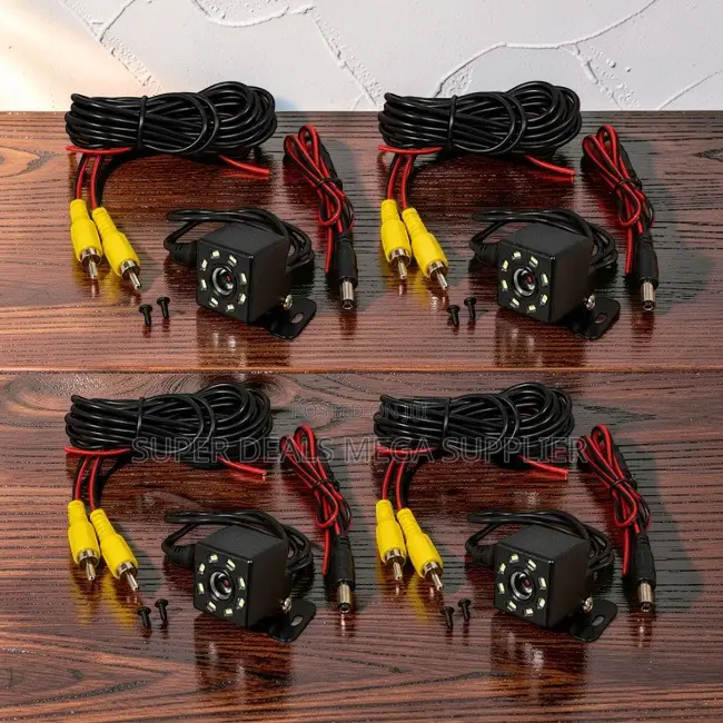 Clear Vision Wide-Angle Back Up 8 LEDs Car Rear Reverse Cameras