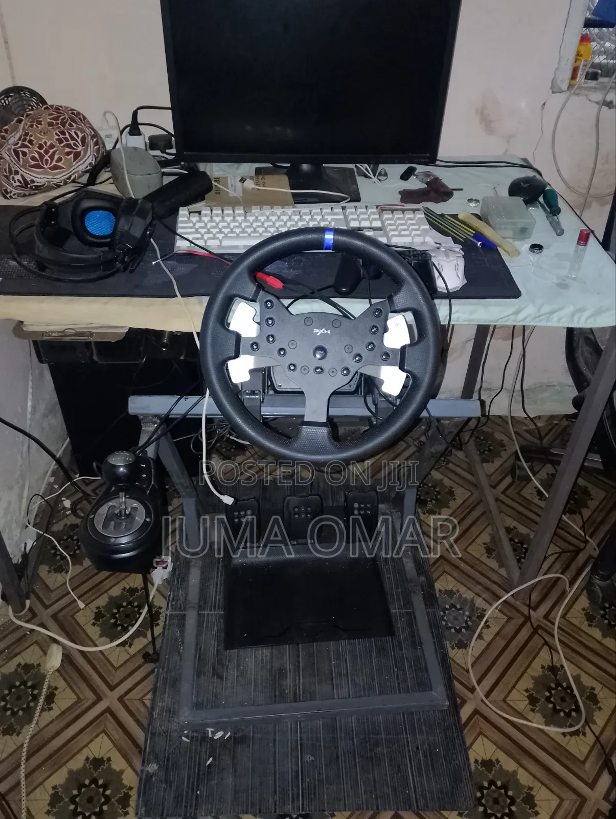 PXN V99 Gaming Simulator Setup