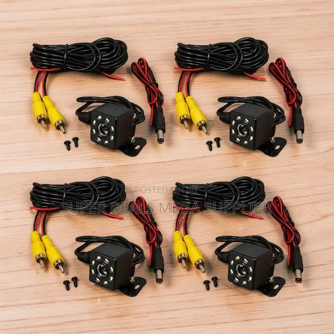AHD Clear Vision Back Up 8 LEDs Car Rear Reverse Cameras