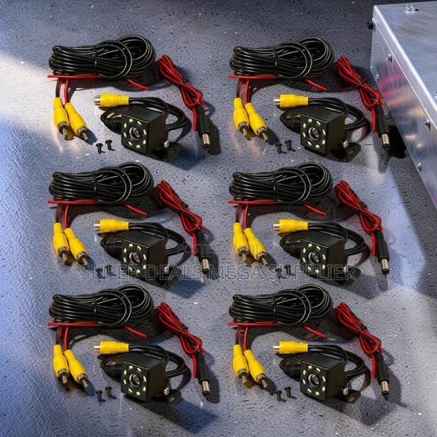 Easy to Install Universal Back Up 8 LEDs Car Rear Reverse Cameras