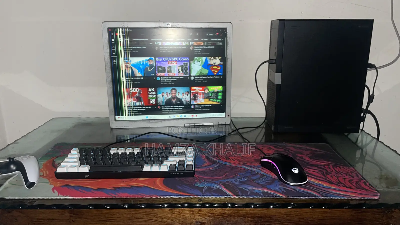 Monitor for Sale - Works but Has Lines - KSh 1,500 OBO