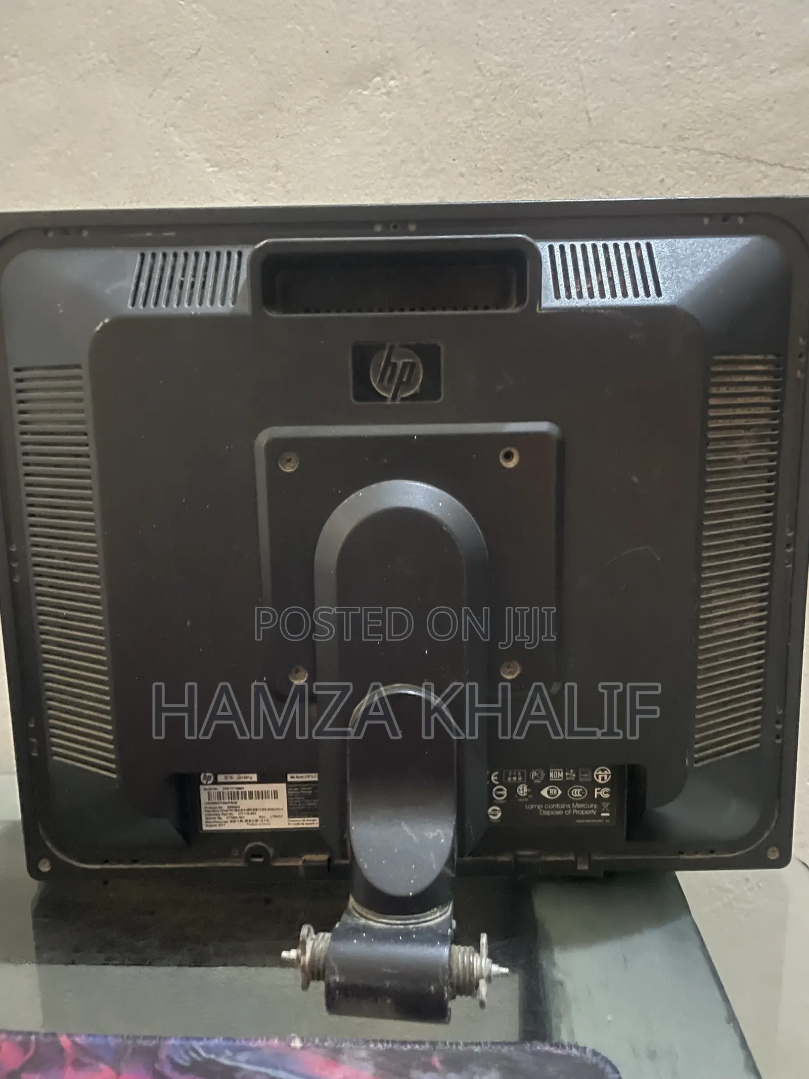 Monitor for Sale - Works but Has Lines - KSh 1,500 OBO