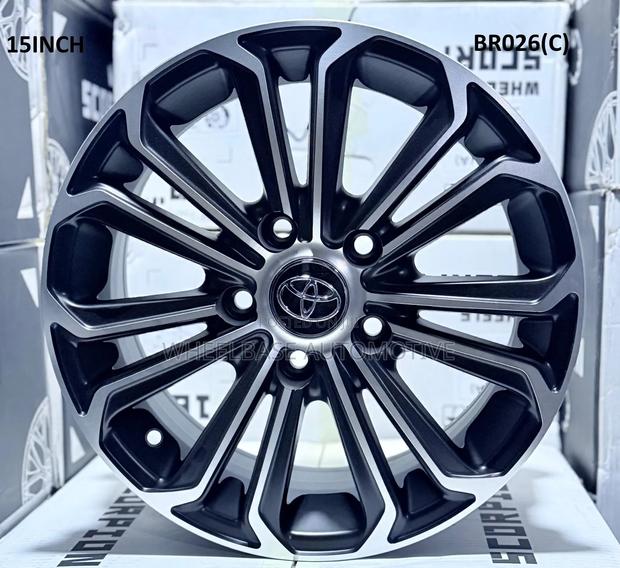 15" Inch ALLOY Rims Brand New for Toyota Premio, ALLION, Sienta, Voxy