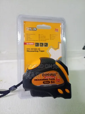 COOFIX 5m 16FT Retractable Steel Measuring Tape