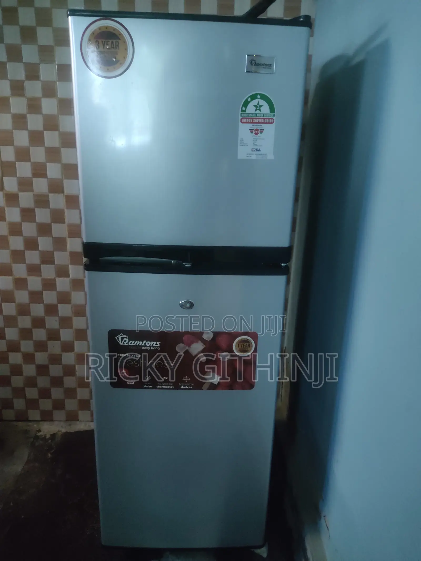Refrigerator for Sale. Used for 4 Months. Free Fridge Guard.