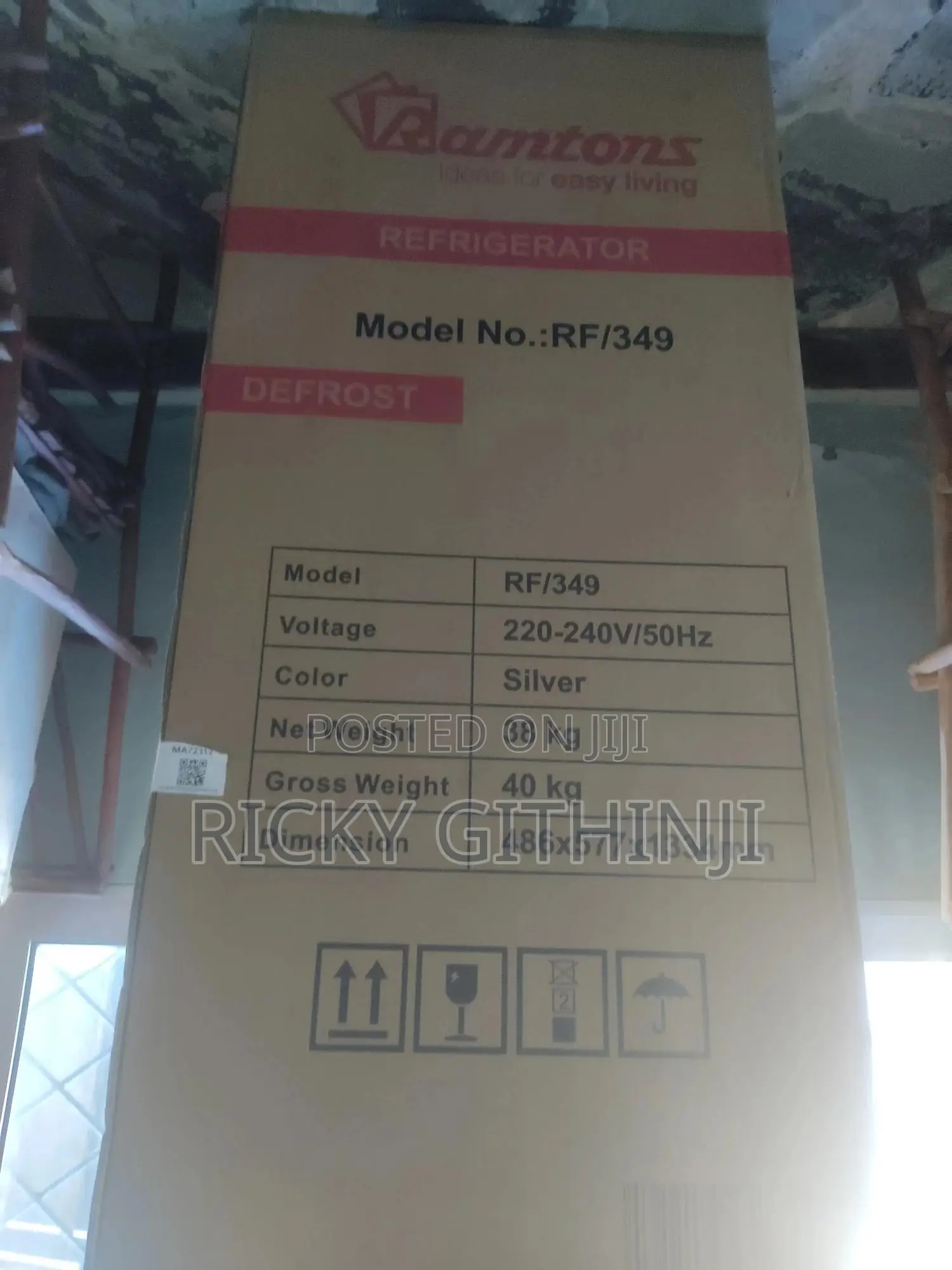 Refrigerator for Sale. Used for 4 Months. Free Fridge Guard.