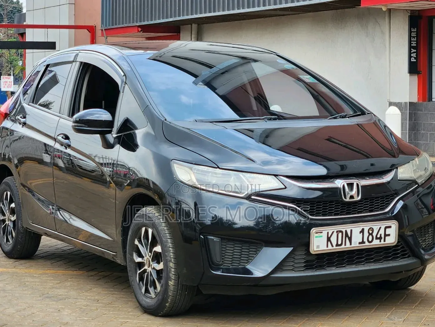 Honda Fit 2016 Black