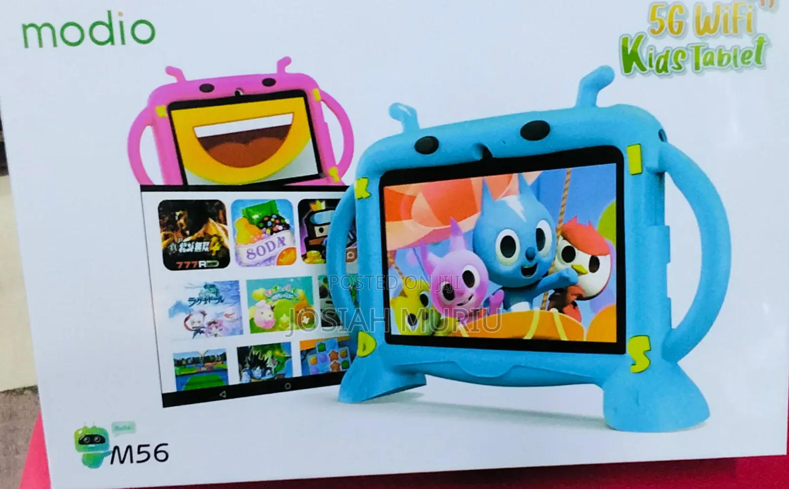 M56 Tablet – Sleek Design, Big Display Long Battery Life