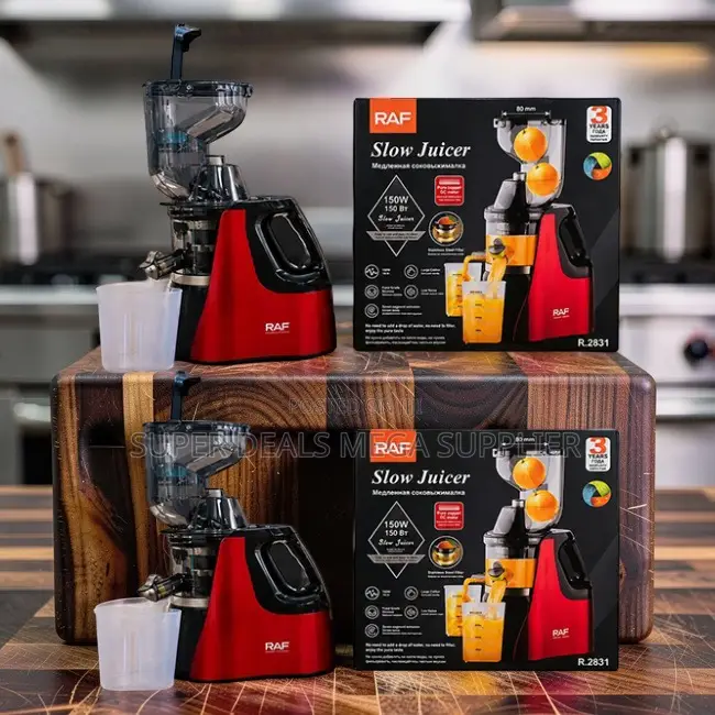 Nutrient Retention RAF R.2831 400Ml Slow Juicer Juice Extractor