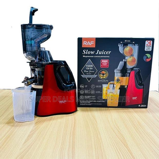 Fresh Juice Preparation RAF R.2831 400Ml Slow Juicer Juice Extractor