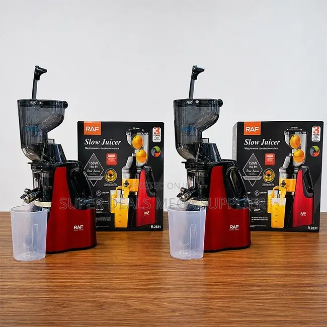 Healthy Lifestyle RAF R.2831 400Ml Slow Juicer Juice Extractor