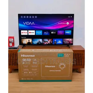 Hisense 55”inches  Qled 4K TV
