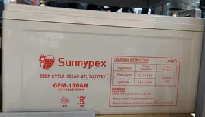 Sunnypex Deep-Cycle Solar Gel Battery