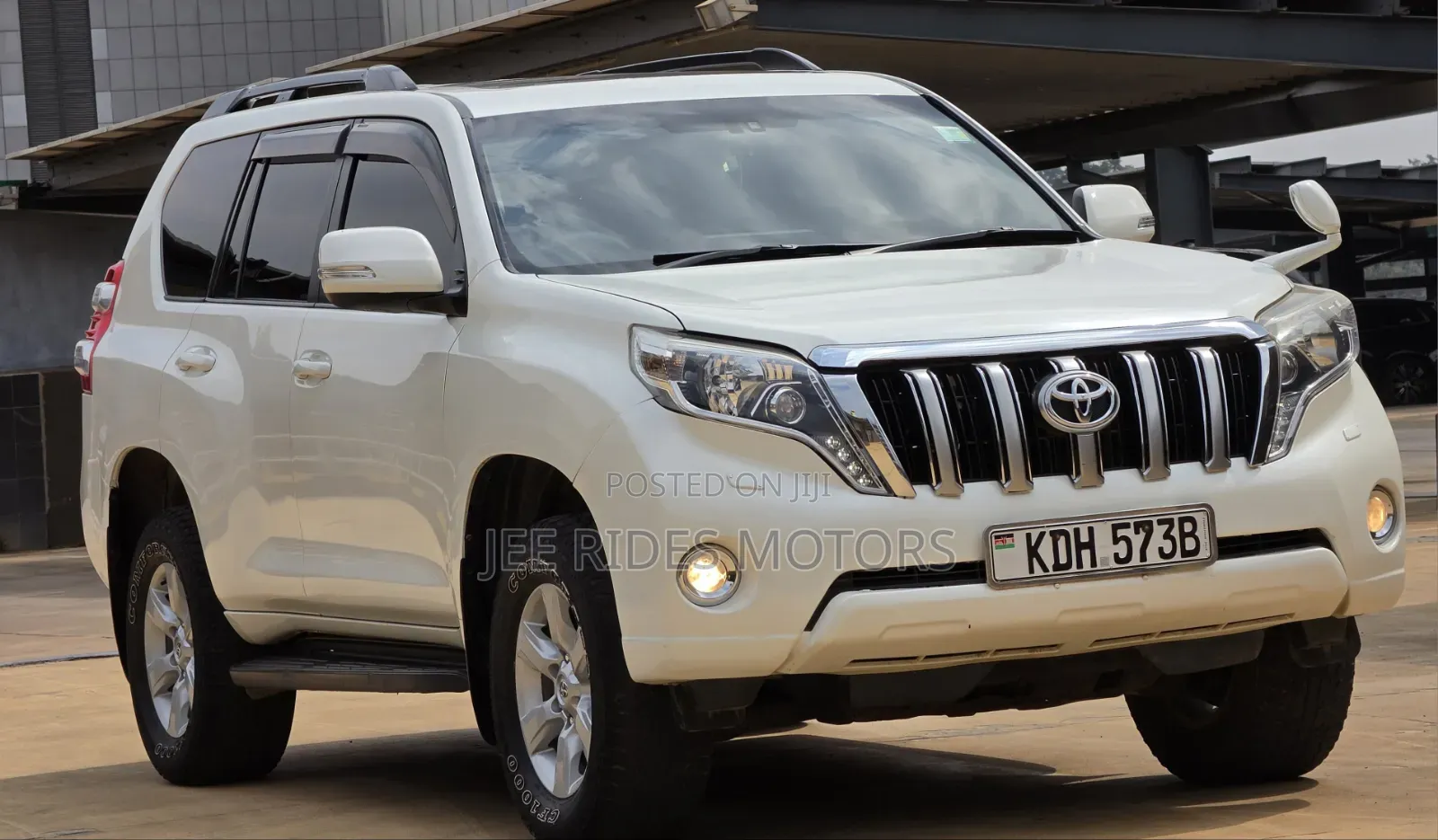 Toyota Land Cruiser Prado 2014 White