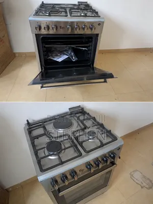 BJS 60×60 Cooker – 3 Gas + 1 Electric + Turbo Fan Oven