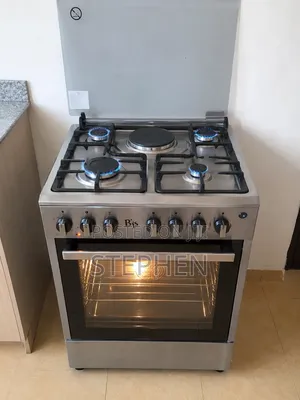 BJS 60×60 Cooker – 3 Gas + 1 Electric + Turbo Fan Oven