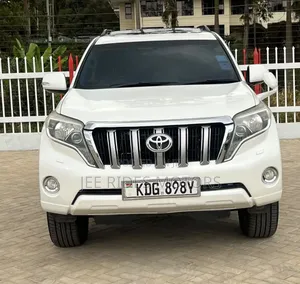 Toyota Land Cruiser Prado 2014 Ivory