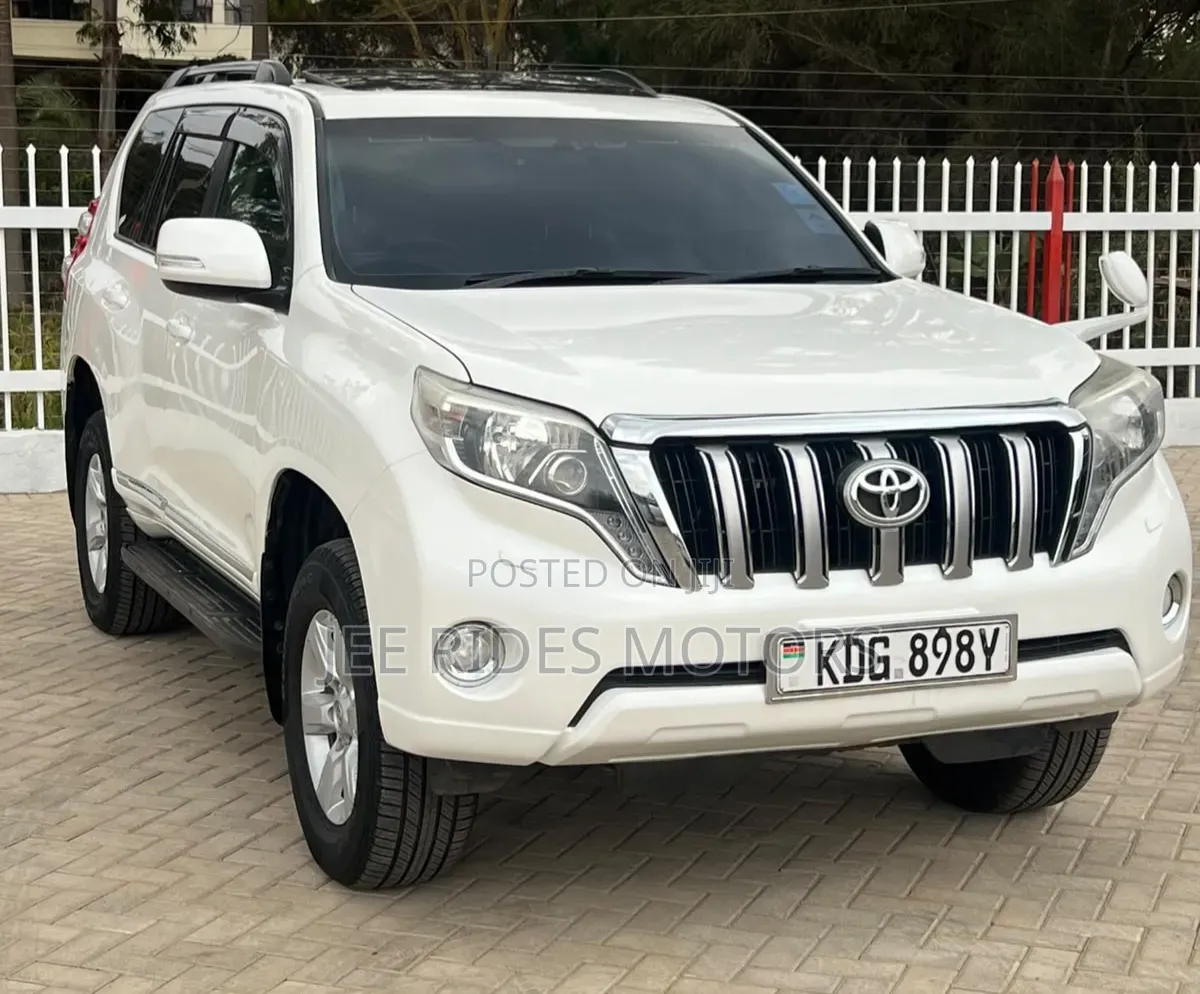 Toyota Land Cruiser Prado 2014 Ivory