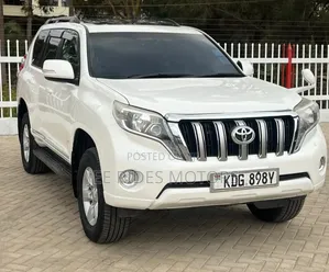 Toyota Land Cruiser Prado 2014 Ivory