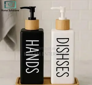 Ceramic Square Dispenser Set