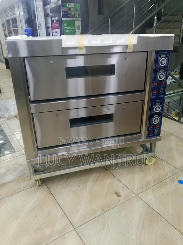 Commercial Oven Two Deck 4 Tray