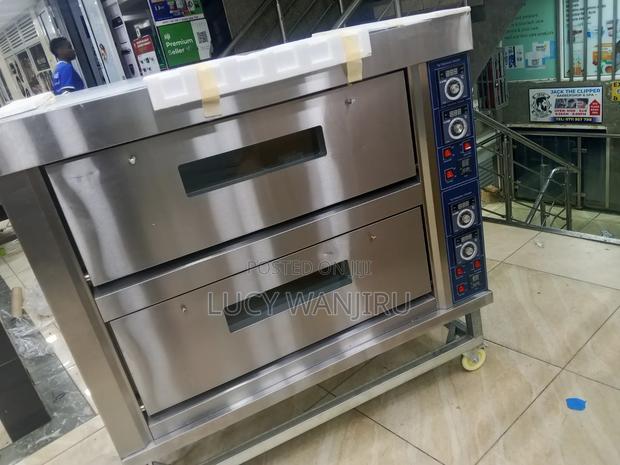 Commercial Oven Two Deck 4 Tray - thumbnail 2
