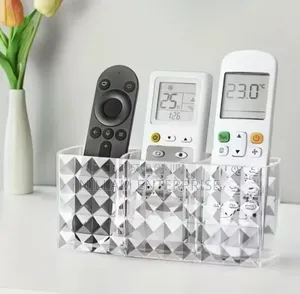 Diamond Acrylic Desktop/Remote/Makeup Organizer