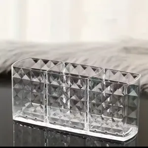 Diamond Acrylic Desktop/Remote/Makeup Organizer